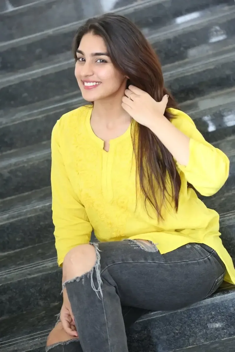 TELUGU ACTRESS YUKTI THAREJA IMAGES AT RANGABALI MOVIE INTERVIEW 2